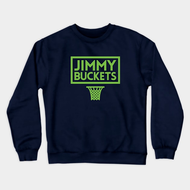 Jimmy Buckets Crewneck Sweatshirt by TeeWolves